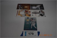 Five Hall of Fame Game Used Cards