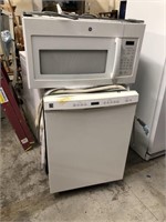 Dishwasher and microwave