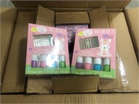 Box of 36 Easter nail art kits