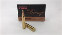 PMC 223 Rem 55gr FMJ-BT 20 Rounds