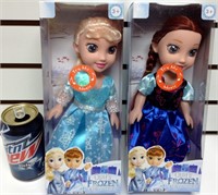 Elsa & Anna poupées de 10’’ qui chantent Neuf