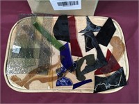 Large Box of Broken Stained Glass Pieces