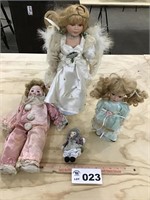 HERITAGE MINT COLLECTOR DOLL, MISC PORCELAIN