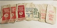 (7) Winchester & Other Steel Shot Burlap Bags