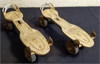 Vintage All Metal Speedee Adjustable Roller Skates