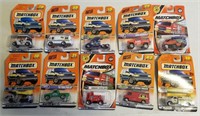 (10) New Old Stock Collectible Match Box Vehicles