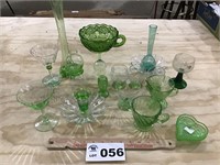 GREEN & CLEAR DEPRESSION WARE