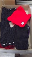 CROCHETED GLOVES & OTHER ITEMS