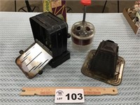 VINTAGE TOASTERS, FOOD CHOPPER