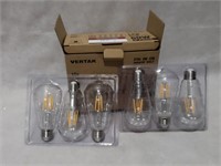 6 pack deco antique lightbulb