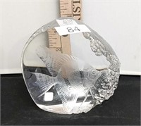 Crystal Fish Paperweight