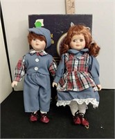 Trishia  & Eliot Porcelain Dolls