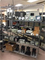 ASSORTED GAUGES, TESTING, ELECTRONIC EQUIPMENT