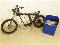 Vintage Honda XL100 Dirt Bike Needs Restore