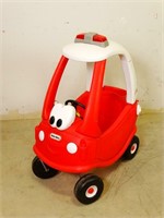 Little Tikes Red Emergency Vehicle Toy Car