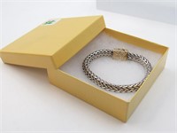 925 Silver John Hardy Inspired Chain Bracelet