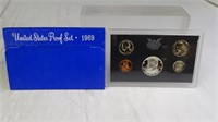 1969-S United States Mint Proof Set of (5) Coins