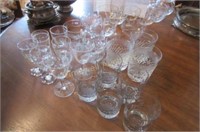 Glassware grouping