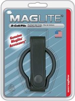 Maglite Black Plain Leather Belt Holder for D Cell