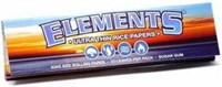 (4) Elements Ultra Thin Rice Rolling Papers, King