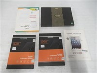 Lot of 5 Various Tablet Screen Protectors