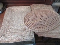 Wicker placemats