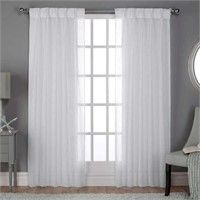 Exclusive Home Curtains Belgian Textured Linen