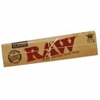 (4) RAW Classic Rolling Papers, King Size, Slim