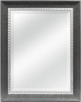 MCS 18x24 Inch Sloped Mirror with Dental Molding
