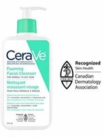 CeraVe Foaming Facial Cleanser, Gentle Daily Face