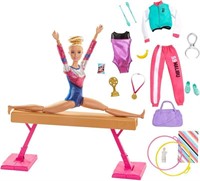 Barbie Gymnastics Playset: Barbie Doll with