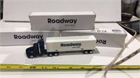 4 Roadway Toy Die Cast Semi Trucks