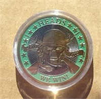 Sniper One Shot Challenge Coin