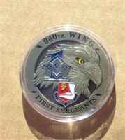 940th Wing  Challenge Coin