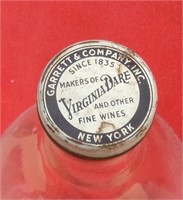 Vintage 1 Gallon Glass Wine Bottle