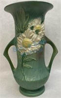 Roseville vase peony pattern 14 inches tall