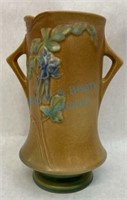 Roseville vase columbine pattern 8 inches tall