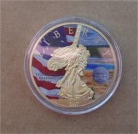 Yellowstone Park Liberty Art Coin