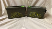 2pc 200 Cartridge Empty Ammo Cartons