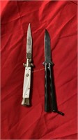 Switch Knife and Black Butterfly Knife