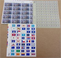 3 Full Sheets 13 Cent Stamps Unused