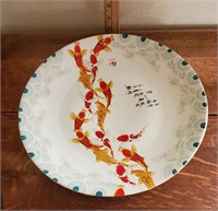 Koi fish platter