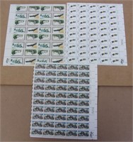 3 Full Sheets 8 Cent Stamps Unused