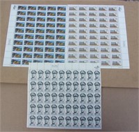 3 Full Sheets 6 Cent Stamps Unused