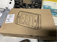 4 EXIT SIGNS