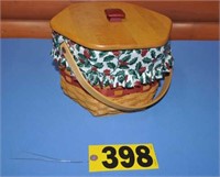 Longaberger 1997 Snowflake Basket