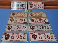 "IU" license plates