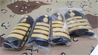 4 Pr. Captain Nurse Corps Navy Shoulder Boards