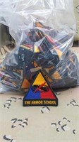 200 Each The Armor School Patches