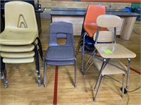12 student chairs